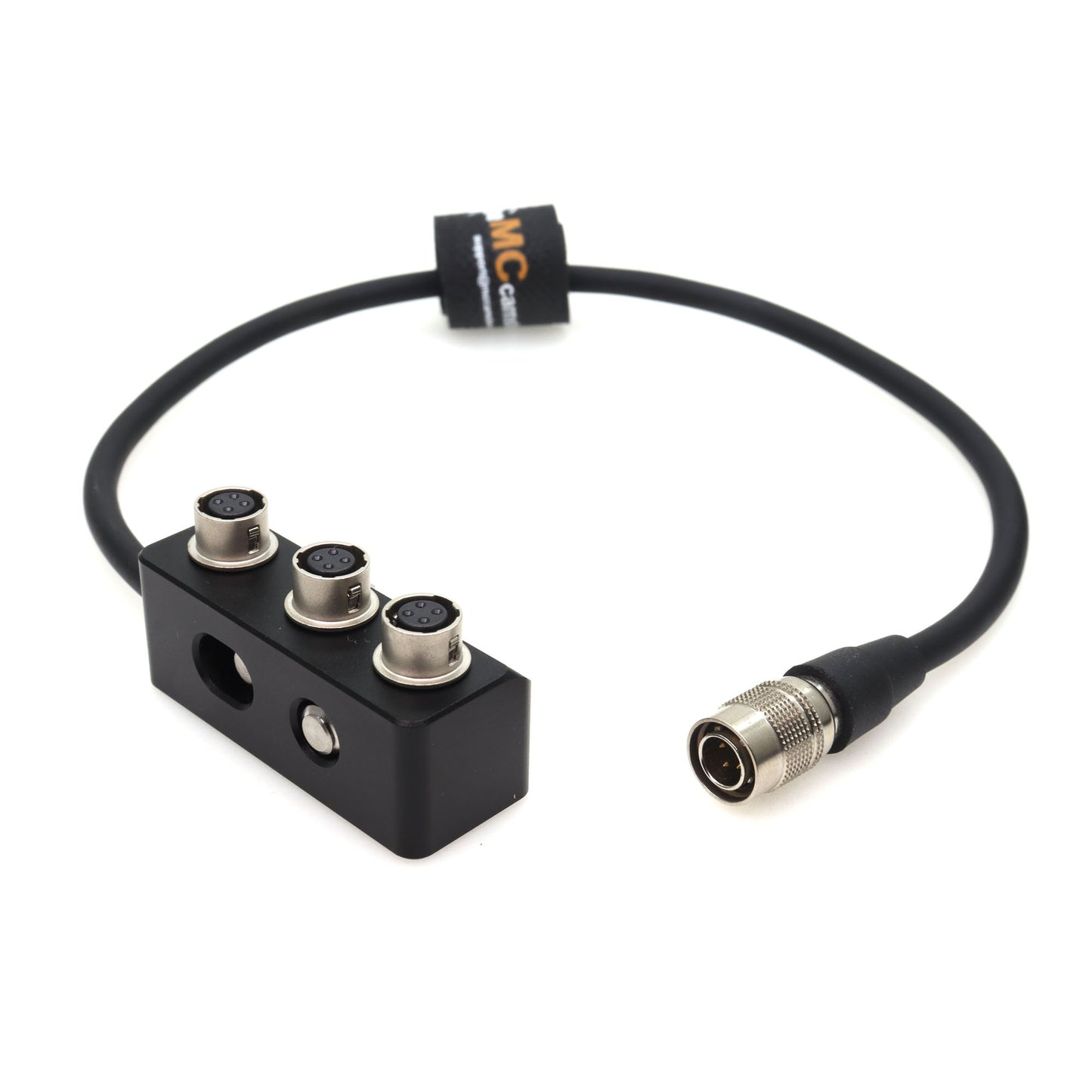 Hirose 4pin to 3 Port 4pin Female Power Supply Splitter Box for Sound Device 688 788T for Zoom F4 F8 Power Distributor