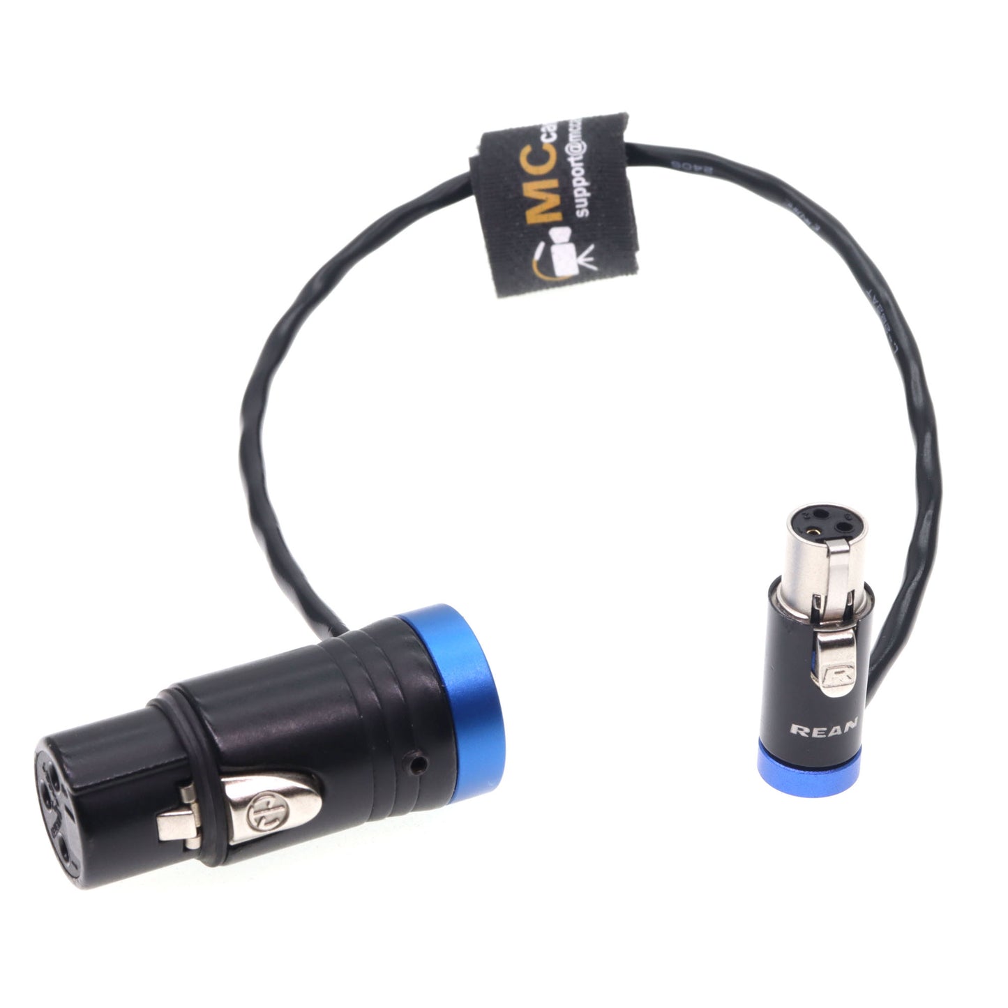 Low-Profile Ta3f 3pin Female To XLR 3pin Female SCORPIO Link Lectrosonics Use SOMMER SOD-14 Audio Cable