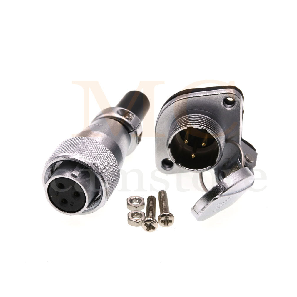 WEIPU WS16 Aviation Connector, 2 3 4 5 7 9 10pin Industrial Electrical Power Cable Plug Socket