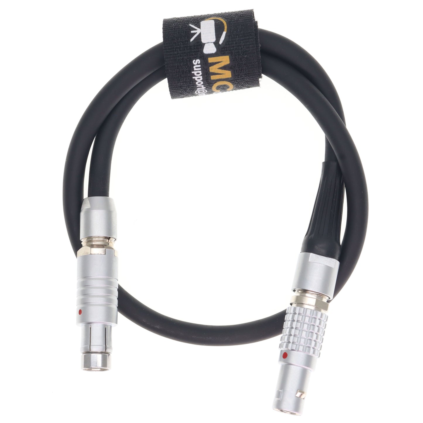RS 3 Pin Male to 2 Pin Male Power Cable for ARRI Alexa Camera to Teradek Bolt Pro 1000/3000ft SmallHD Monitor