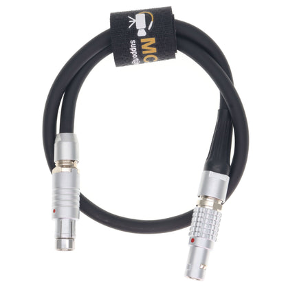 RS 3 Pin Male to 2 Pin Male Power Cable for ARRI Alexa Camera to Teradek Bolt Pro 1000/3000ft SmallHD Monitor