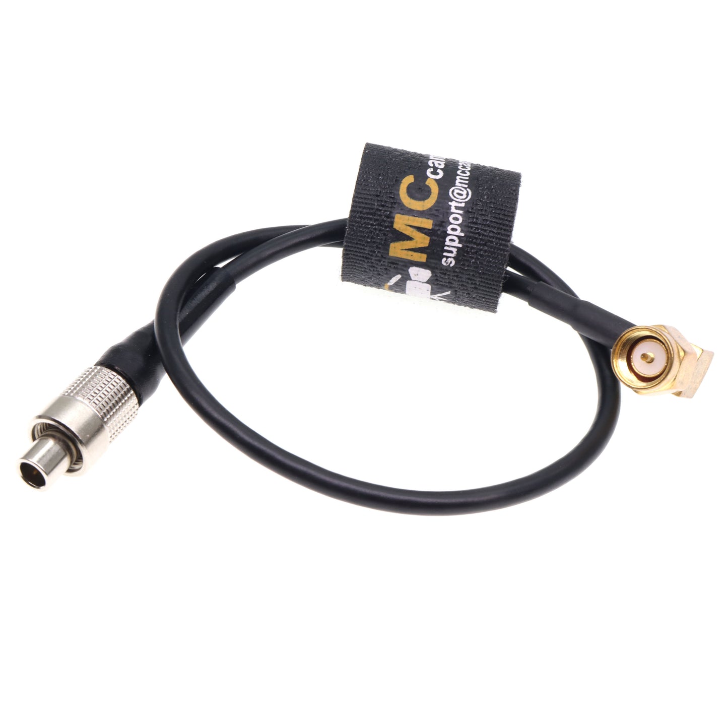 Signal Cable FVS.00.250 Coaxial Plug to Right Angle SMA for Sennheiser 3041 Receiver