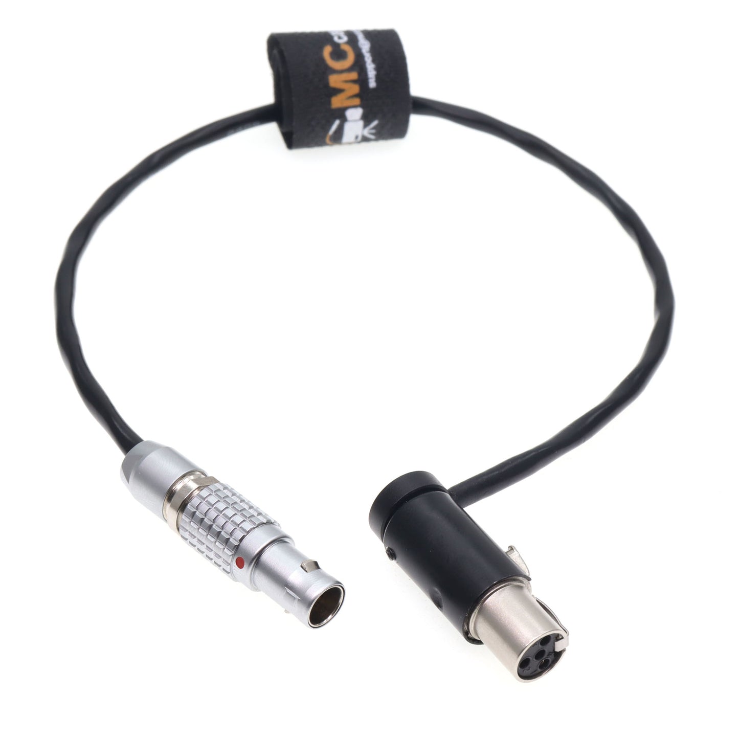0B 2 Pin Male Connector to Low Profile TA4F Power cable for TVLOGIC VFM-058 Monitor Power Supply Cord