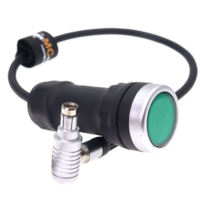 Remote Boot Conversion Line for ARRI Alexa Mini Camera Switch Line, Angle RS 3 Pin Male to On/off Botton Run Stop Cable