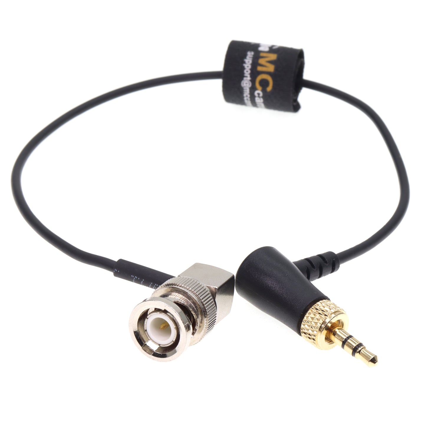 BNC to 3.5mm TRS Timecode Cable for Canon C70 F55 FX9 Zaxcom Zoom F4 F8 F8n from Deity TC-1 Time Code Generator Box