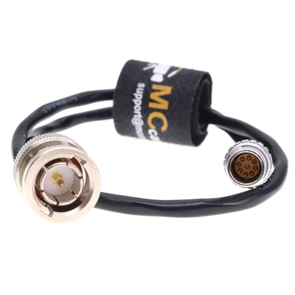 Timecode Cable BNC Male to EXT 9 Pin Male Time Code Cable for Red Komodo V-raptor Sound Devices ZAXCOM