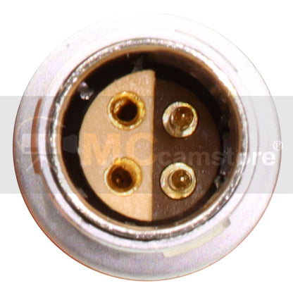 RS 3pin Male to 0S 4pin Run/Stop Cable for ARRI Heden Cmotion Compact Remote Start Stop Record for Carat System