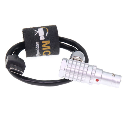 Timecode Cable 5Pin for Ambient Recording to Micro-USB for Sony FX3 and FX30 A7M3, A7M4, A7S2, A7S3, A7R3, A7R4, A7R5 Camera