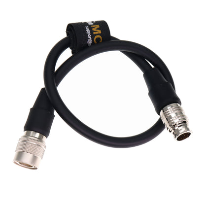 Hirose 20 Pin Male to Hirose 12Pin Male Cabrio Zoom Lens Control Power Cable for Fujinon XK/ZK to Pan-asonic VariCam A-RRI Amira Camera