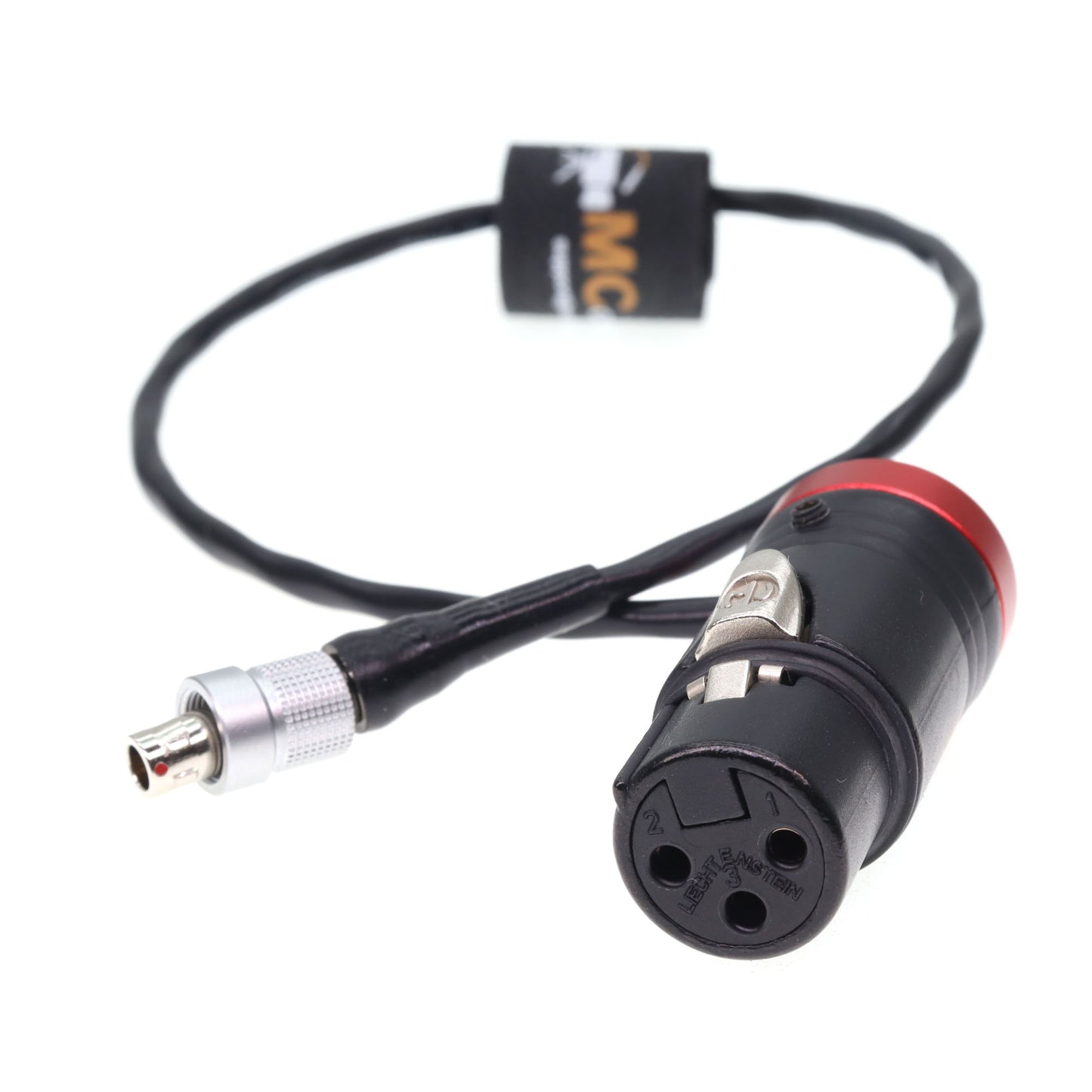 FVB 00 3 Pin Male Plug To Low Profile XLR 3 Pin Female Audio Cable for Sennheiser SK2000 Transmitter