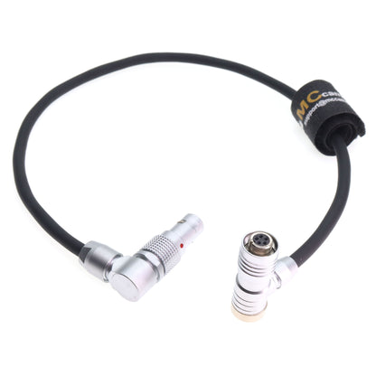 Rotatable 0B 2 Pin to Angle 5 Pin Female Power Cable for Teradek ARRI RED SmallHD Paralinx Preston Transvideo Offhollywood Switronix Camera to Portkeys LH5P LH5H Monitor