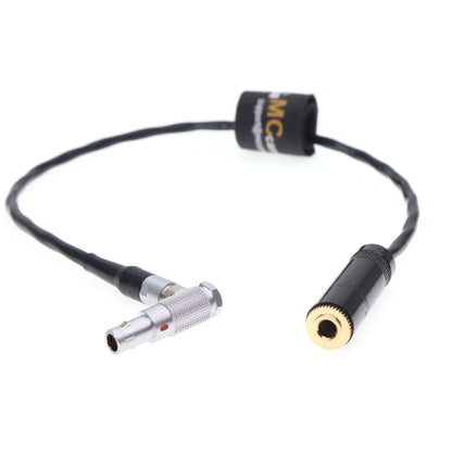FHG 00B 5 Pin Male to 3.5mm TRS Female Audio Cable for for RED Camera KOMODO-X Camera