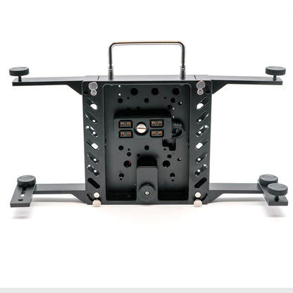 Portable Monitor Magic Arm with D tap Splitter Cable, Image Transmission Magic Leg, Monitor Splitter, V-Mount Battery Separation Multi-Function Monitors Bracket