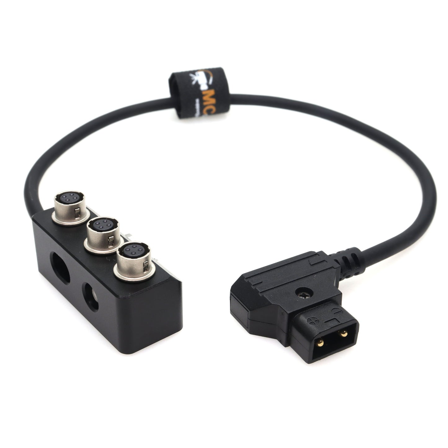 D-tap to Hirose 4pin Power Supply 1 to 3 Splitter Box for Sound Device 688 788T for Zoom F4 F8 Power Distributor