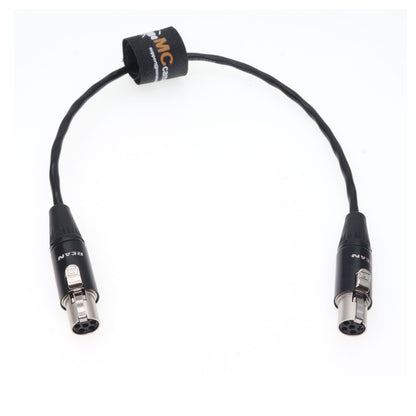 TA5F to TA5F sommer cable For TA3 Balanced LINE level signals from Sound Devices 633 X1-X2 outs, 688 X1-X4