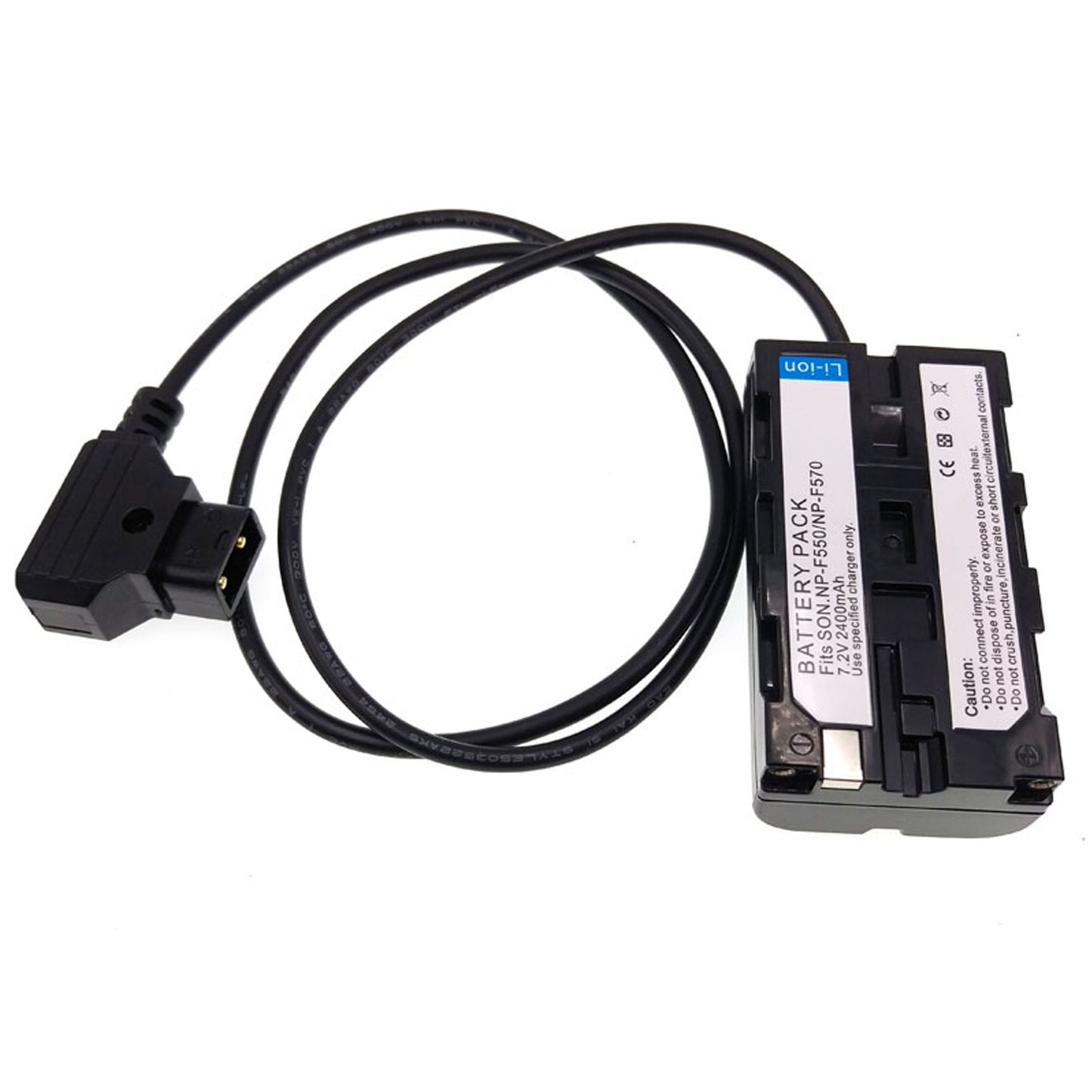 D-Tap to NP F550 Dummy Battery for Sony NP F550/ NPF570/970 Atomos Ninja Shogun