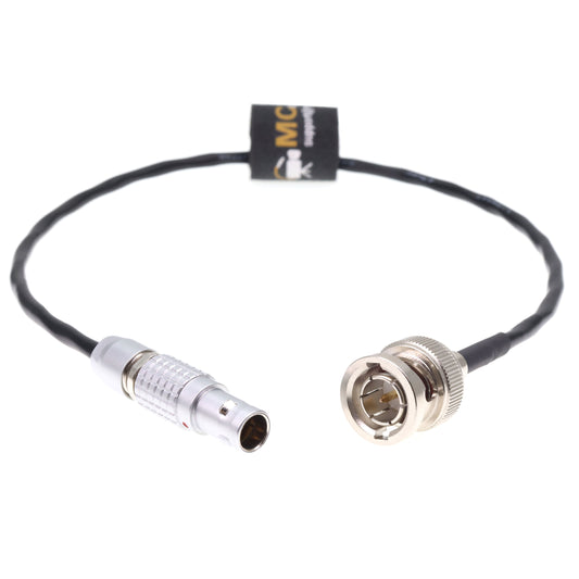 Timecode Cable 0B 5 Pin to BNC for ARRI Alexa Mini Camera for Ambient Lockit UMC-4/Sound Devices 664 633