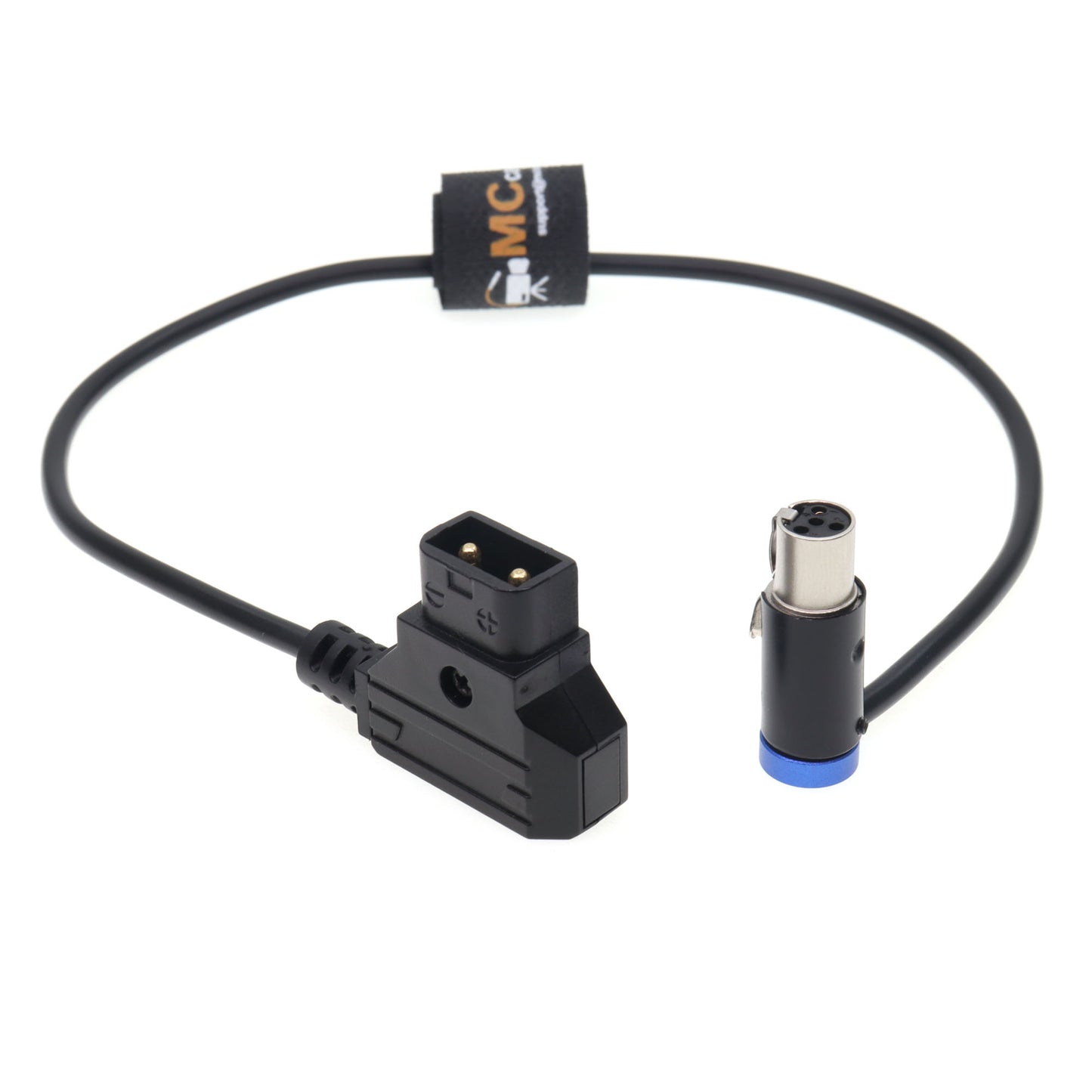 Sound Devices 833 Power Cable, D-TAP To Low Profile TA4F 4-Pin Female Plug for  Scorpio Power Cord