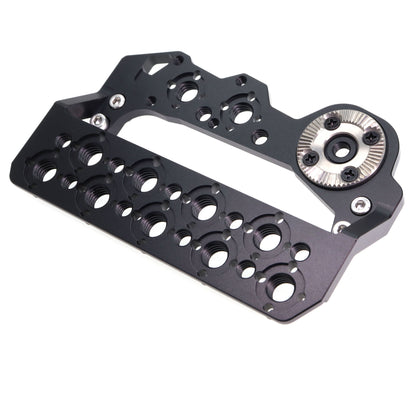 Alexa 35 Side Panel Plate, Side Mounting Extension Cheese Plate Kit 3/8"-16 Screw Thread Rig Wireless System Follow Focus Motor