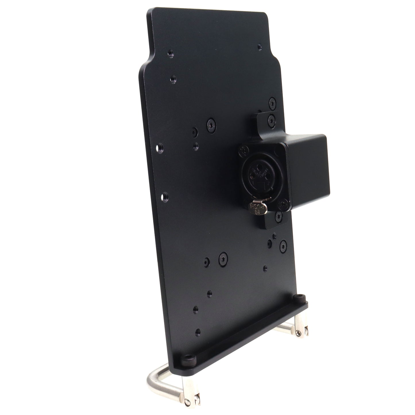 Portable B-mount To XLR 3pin Female Power Output Handle Fixing Plate for Camera