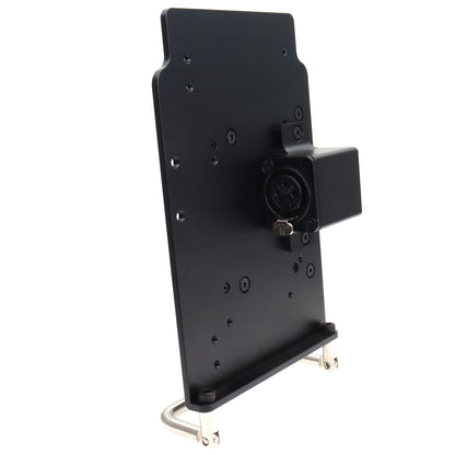 Portable B-mount To XLR 3pin Female Power Output Handle Fixing Plate for Camera