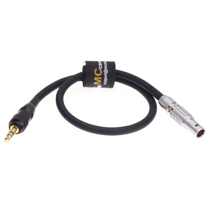 Locking 3.5mm to 9-Pin Timecode Input Cable Compatible with RED Komodo Photography Accessories for Deity C17 Sound Devices and Ambient