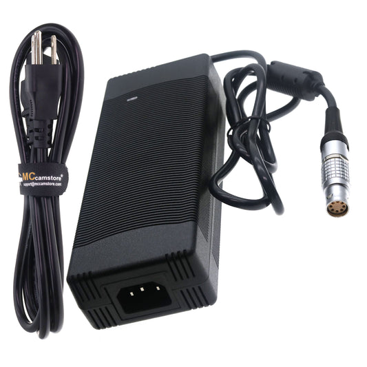 24V AC Power Supply Adapter for ARRI Alexa 35, Alexa Mini, Mini LF, Amira Camera 8 Pin Female Connector 24V 9A