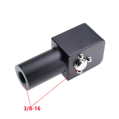 Ultrashort 5cm φ19mm Support Rod Tube 3/8 Screw Mounting Bracket for ARRI RED Sony Camera Wireless Follow Focus Lens Motor