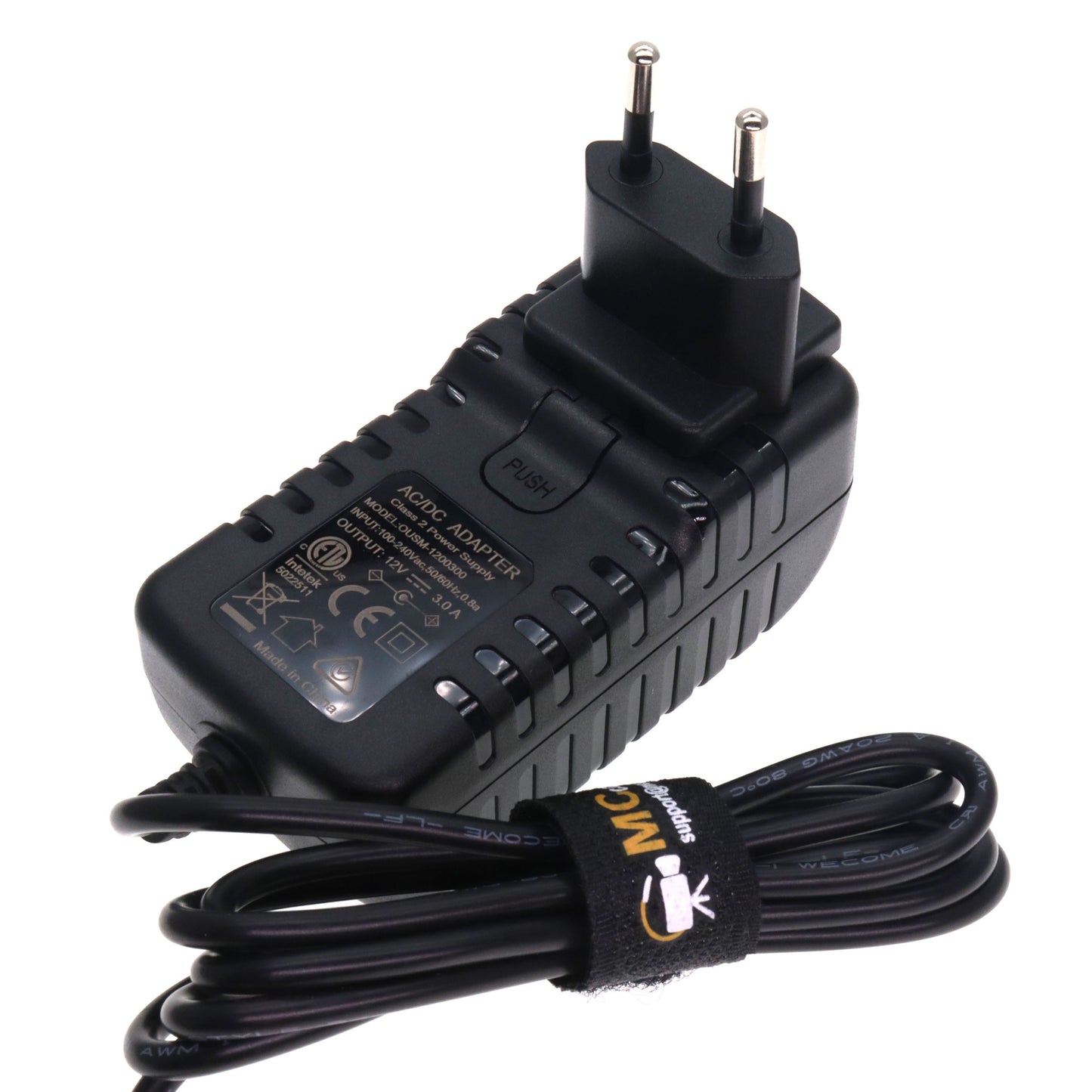 Monitor AC Power Adaptor Locking DC 5.5/2.5 for Atomos Shogun/Video Devices PIX-E7 PIX-E5/Hollyland Mars 400s/SmallHD 702 Touch Monitor