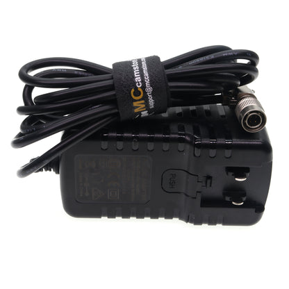 Hirose 4 Pin 2V 3A AC Power Adapter for Sound Devices 688 Zaxcom for Sony MixPre-D