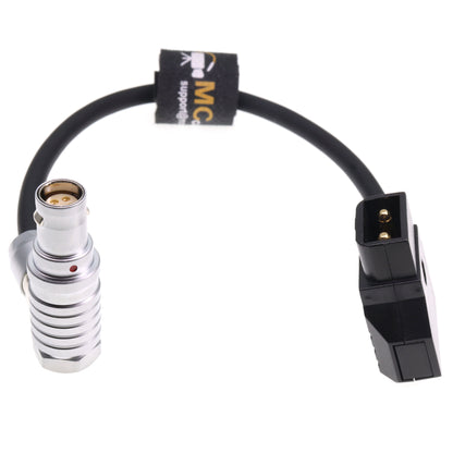 D-TAP to FHK 1B 4 Pin Right Angle Female Power Cable for Canon C300 Mark II C200 Camera
