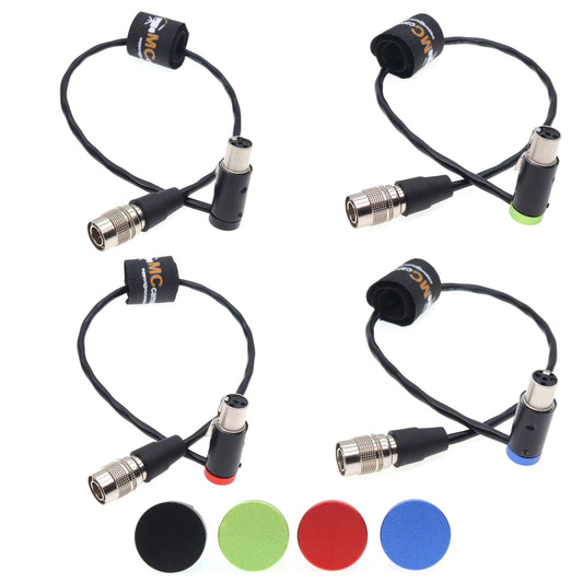 Tvlogic 055/056/058 Power Cable, Hirose 4pin Male Connector to Ta4f 4pin Female Cable 12V