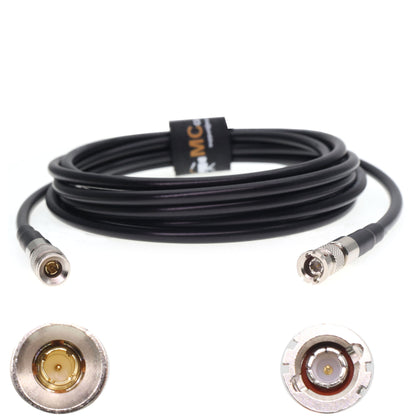 DIN 1.0/2.3 to HDBNC 3G/12G-SDI Video HD SDI Cable for RG179 1855A 75 Ohm for Sony FS7 Video Blackmagic Camera
