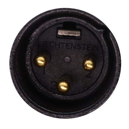 XLR 3 Pin Male to FI 3 Pin Female Power Cable for Phantom VEO High Speed Camera BACK UP DC INPUT 20 - 28V DC