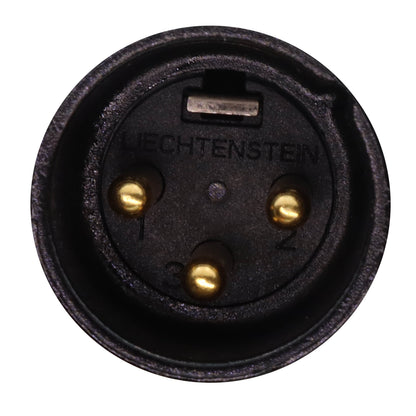 XLR 3 Pin Male to FI 3 Pin Female Power Cable for Phantom VEO High Speed Camera BATTERY BACK UP DC INPUT 20 - 28V DC