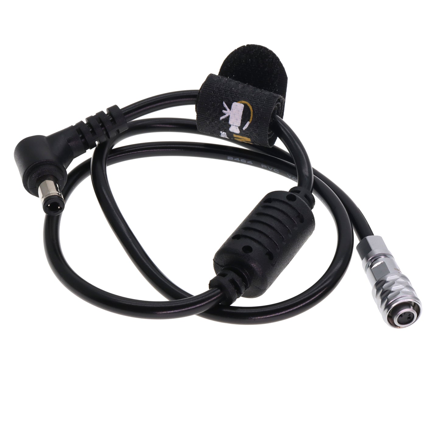 DC 2.5 to BMPCC 4K/6K Camera Weipu 2Pin Female Power Coiled Cable for Blackmagic Pocket Cinema Camera 4K
