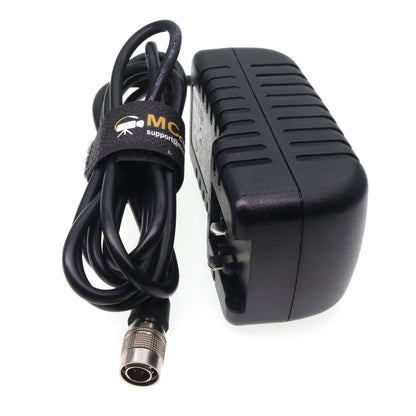 Hirose 4 Pin 2V 3A AC Power Adapter for Sound Devices 688 Zaxcom for Sony MixPre-D