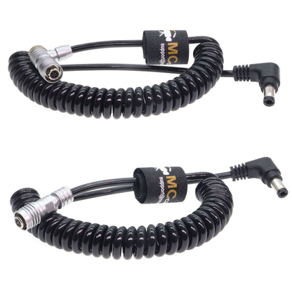 5 Pin Female to DC Power Coiled Cable for Portkeys LH5H/LH5P Monitor
