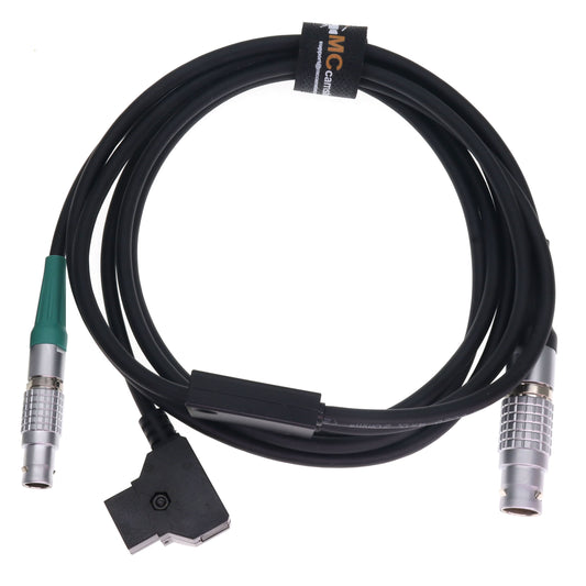 Digital Micro Force Power Control Cable, 14 pin to 7pin and D-tap 2 Pin Y-Cable for Preston DM1 DM-1X DM-2 DM4X DM5 Lens Motor