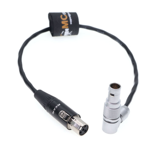 Adjustable Elbow 0B 2pin To Ta4f 4pin Female Cable for Tvlogic 055/056/058 Power Cable
