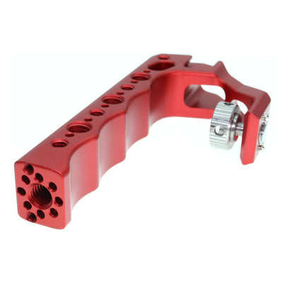 Camera Top Handle, 3/8 Quick Release Extension Bar for DSLR ARRI Grip Camera Cage, Universal Video Rig with Cold Shoe Adapters for Microphone/LED Light/Monitor