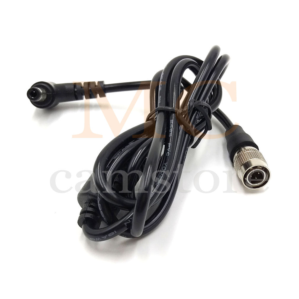 Hirose 4-pin to DC5.5/2.5 for Camera Monitor power cable