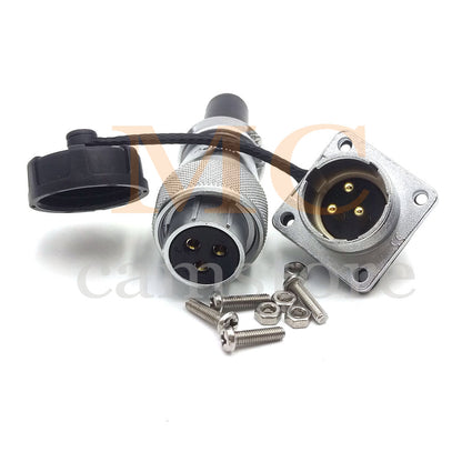 WEIPU WS20 Aviation Connector, 2 3 4 5 6 7 8 9 12 15pin Industrial Electrical Power Cable Plug Socket