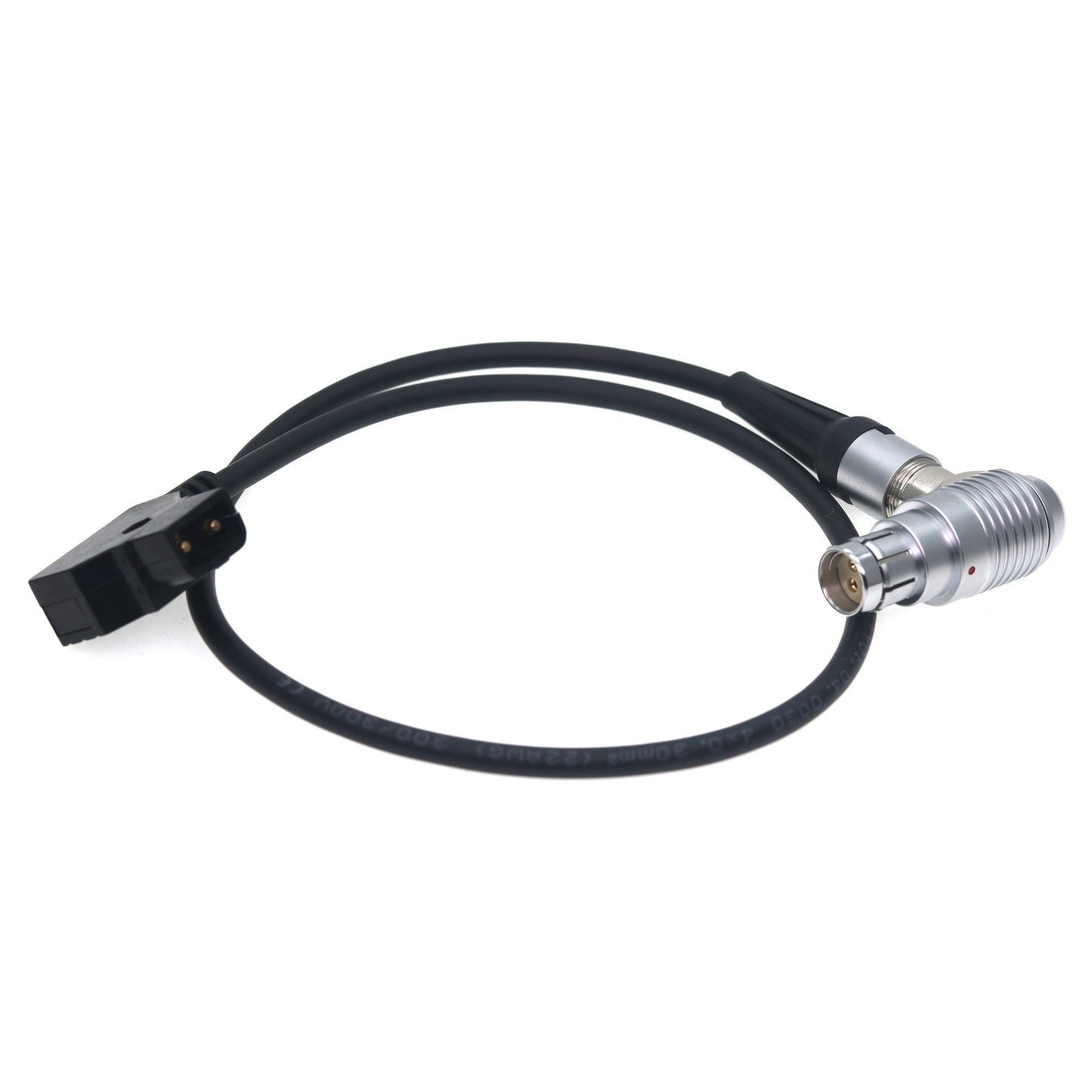 D-tap to FI 3 Pin Female Power Cable for Phantom VEO High Speed Camera BACK UP DC INPUT