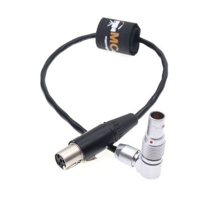 Adjustable Elbow 0B 2pin To Ta4f 4pin Female Cable for Tvlogic 055/056/058 Power Cable