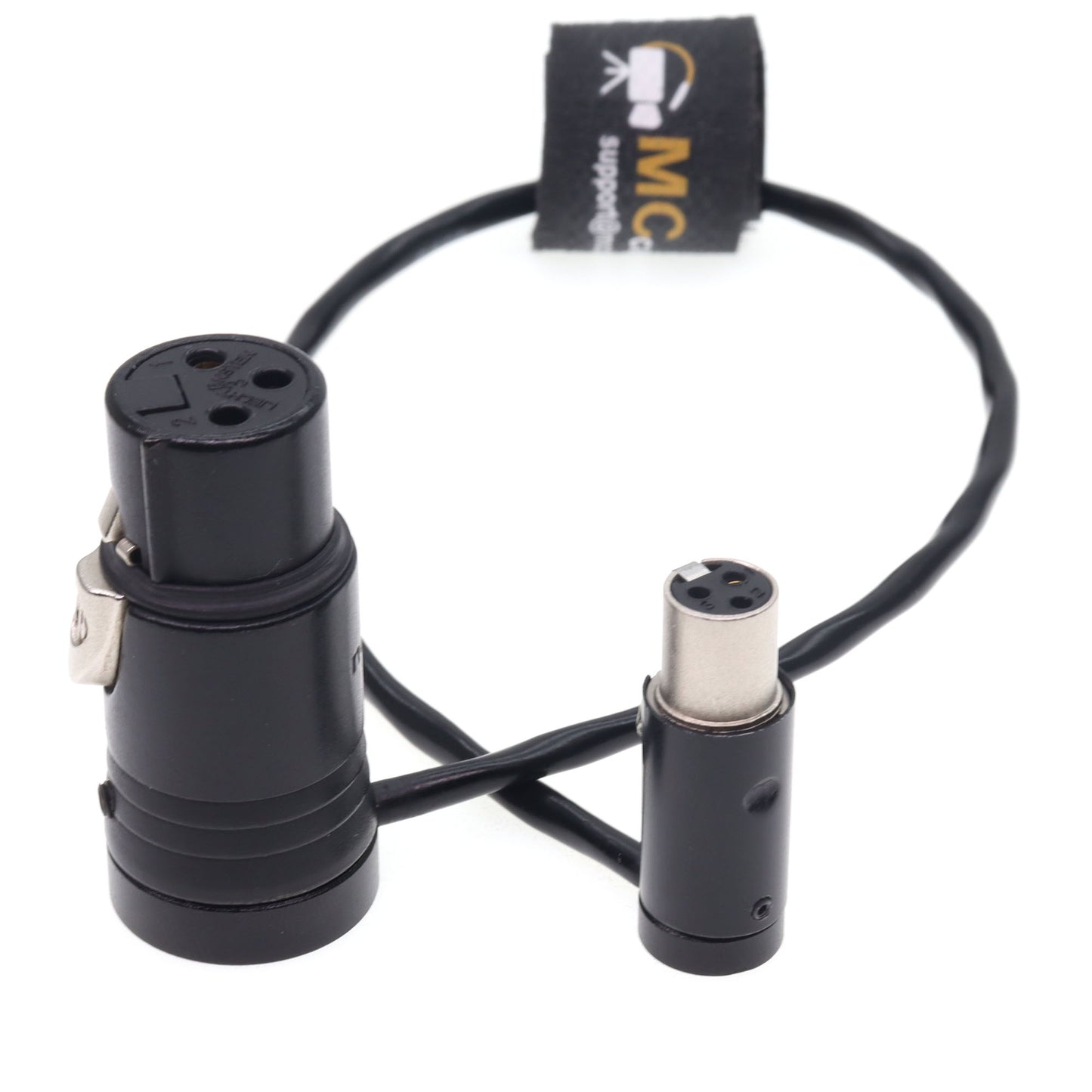 Low-Profile Ta3f 3pin Female To XLR 3pin Female SCORPIO Link Lectrosonics Use SOMMER SOD-14 Audio Cable