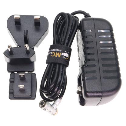 AC Power Supply Adapter for IKAN PortKeys LH5PII LH5PII LH5H LH5P Monitor, 5 Pin DC Power Cable 12V 3A