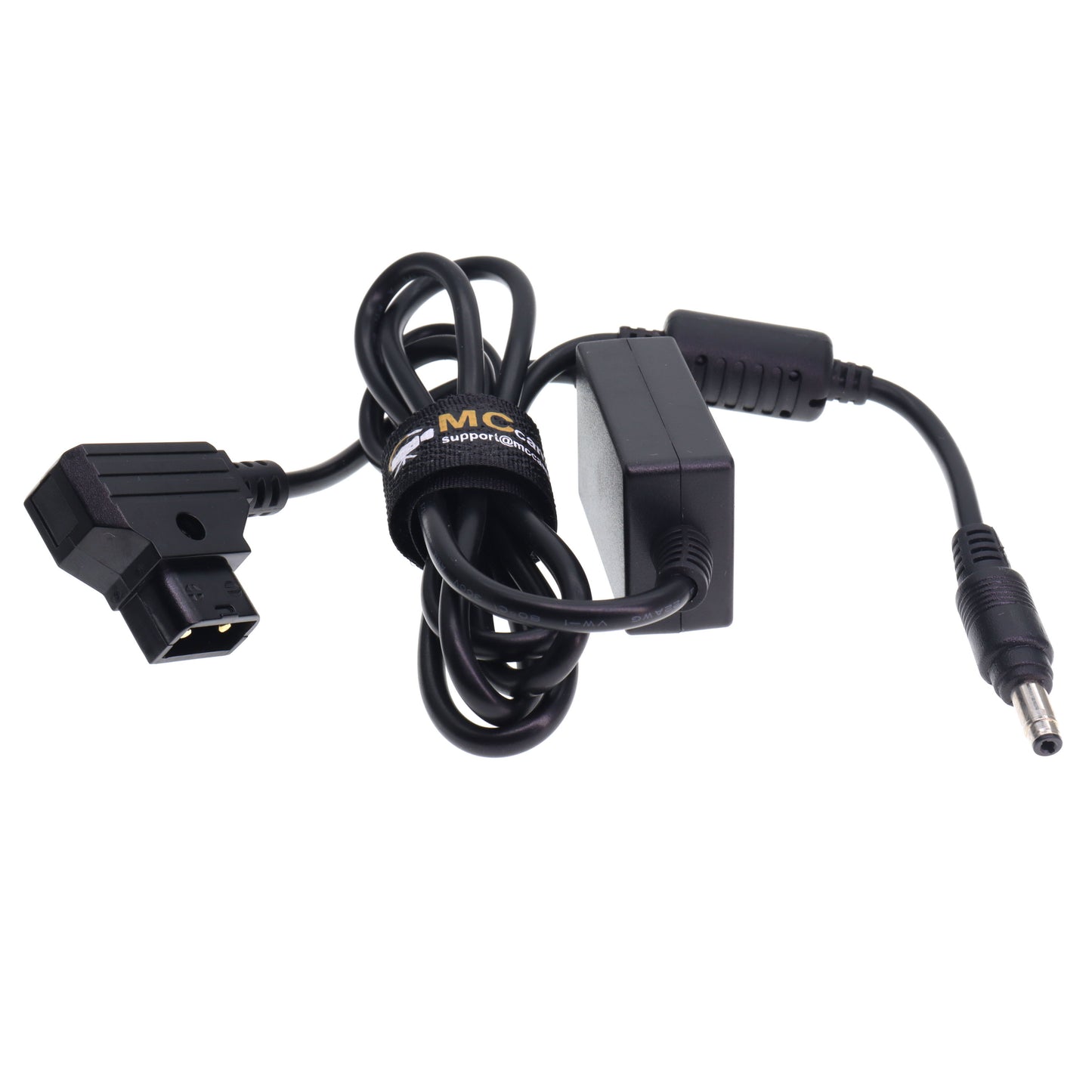 D-Tap to Right Angle DC 8.4V Power Cable for Canon C100 C300 C500 Camera XF100 XF105 XF300 XF305