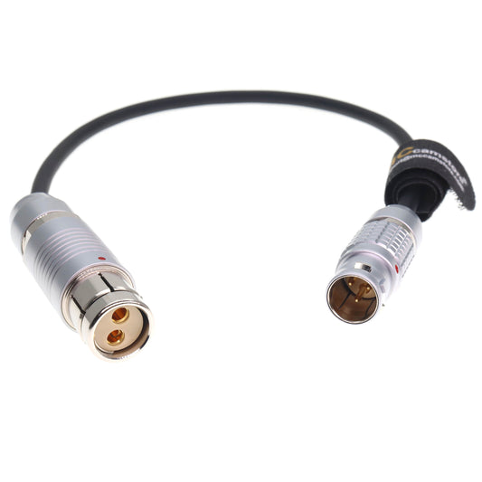 Tiffen M-1 M2 Ultra/Master 2B 3Pin to Elbow 2 Pin Female 12V Power Cable for ARRI Alexa XT SXT LF SXT-W Classic Camera, 20 inches