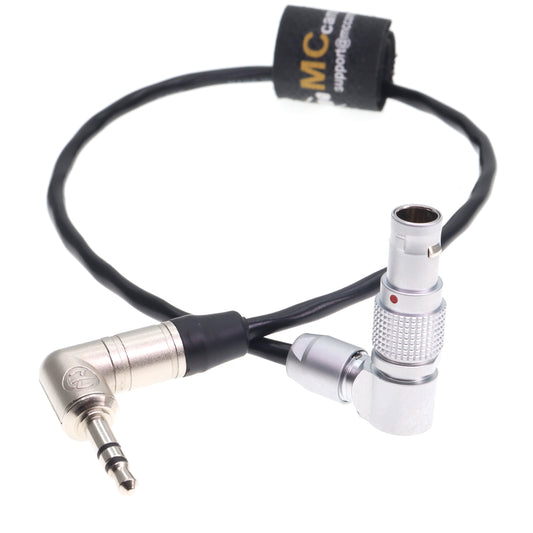 Timecode Cable 3.5mm TRS for Tentacle Sync to EXT 9 Pin Male for Red Komodo Camera Time Code Cable